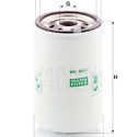 Filtro carburante MANN-FILTER WK 8001
