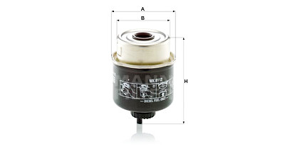 Filtro carburante MANN-FILTER WK 8112