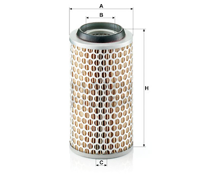 Filtro aria Piclon MANN-FILTER C 1043/1
