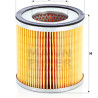 Filtro aria MANN-FILTER C 1247