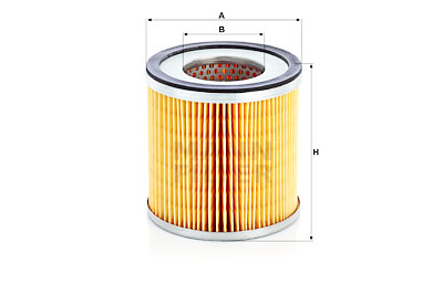 Filtro aria MANN-FILTER C 1247