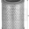 Filtro aria MANN-FILTER C 1369
