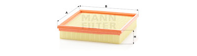 Filtro aria MANN-FILTER C 2290