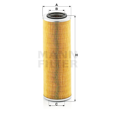 Filtro olio MANN-FILTER H 1075/1 x
