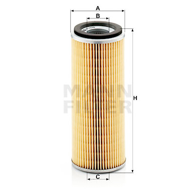 Filtro olio MANN-FILTER H 1076