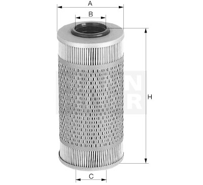 Filtro olio MANN-FILTER H 925/2