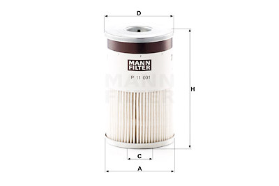 Filtro carburante MANN-FILTER P 11 001 x