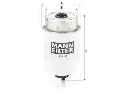 Filtro carburante MANN-FILTER WK 8190