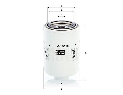 Filtro carburante MANN-FILTER WK 9018 x