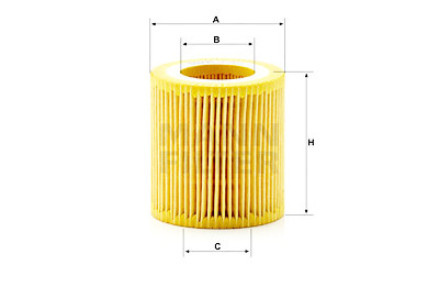 Filtro olio MANN-FILTER HU 8011 z