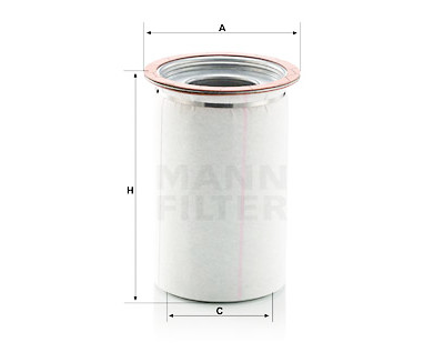 Filtro, Tecnica aria compressa