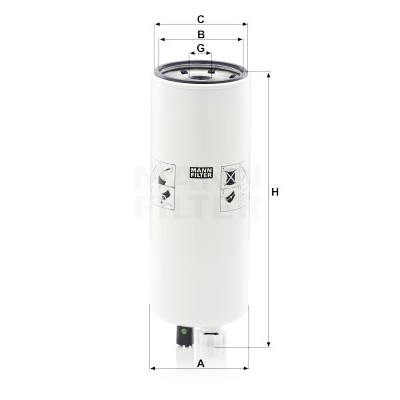 Filtro carburante MANN-FILTER WK 9020 x