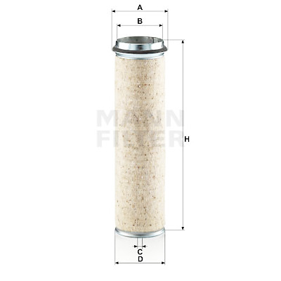 Filtro aria supplementare MANN-FILTER CF 1000