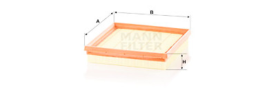 Filtro aria MANN-FILTER C 21 014