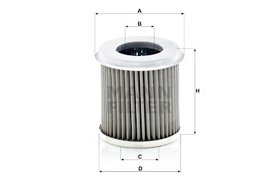 Filtro olio MANN-FILTER HD 8008 x