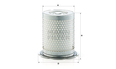 Filtro, Tecnica aria compressa