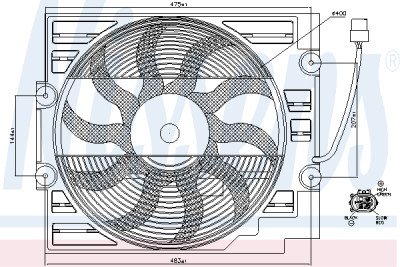 Ventola, Condensatore climatizzatore