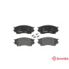 Set di 4 pastiglie freno BREMBO P 49 019
