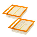 Filtro dell&#39;aria HELLA HENGST E747L-2