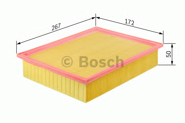 Filtro aria BOSCH F 026 400 141