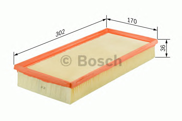 Filtro aria BOSCH 1 457 432 174