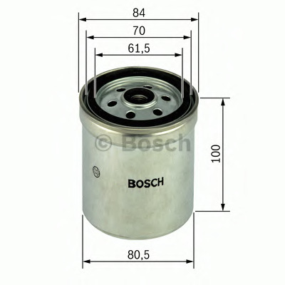 Filtro carburante BOSCH 1 457 434 157