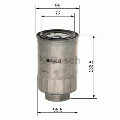 Filtro carburante BOSCH 1 457 434 302