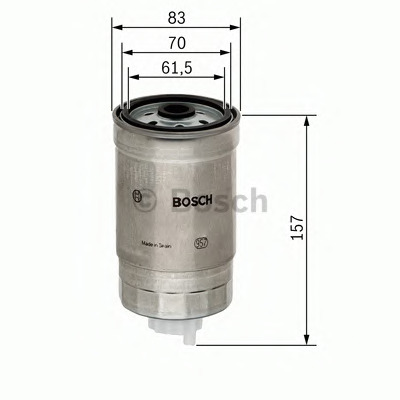 Filtro carburante BOSCH 1 457 434 320