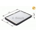 Filtro aria abitacolo BOSCH 1 987 432 005