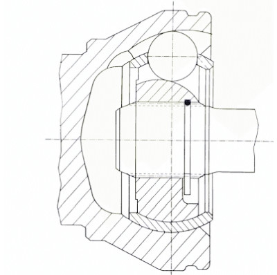 Kit giunto, albero motore SPIDAN 21451