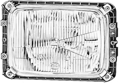 Faro anteriore HELLA 1AE 003 440-611