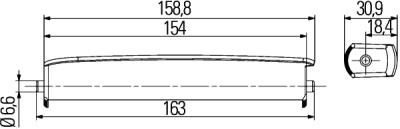 Luce di marcia diurna HELLA 2PT 980 860-001