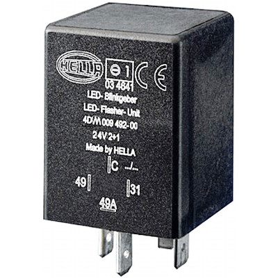 Relè lampeggiatore HELLA 4DM 009 492-001