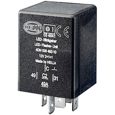 Relè lampeggiatore HELLA 4DN 009 492-101
