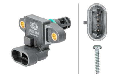 Sensore, pressione collettore di aspirazione HELLA 6PP 009 400-341