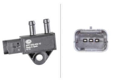 Sensore, pressione gas di scarico HELLA 6PP 009 409-101