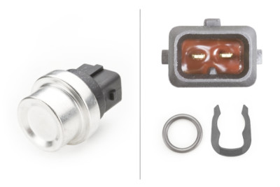 Sensore, temperatura liquido di raffreddamento HELLA 6PT 009 107-241