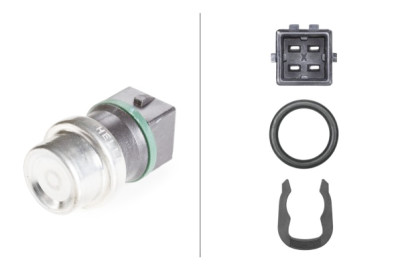 Sensore, temperatura liquido di raffreddamento HELLA 6PT 009 107-461