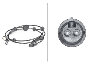 Sensore, velocità ruota HELLA 6PU 009 106-781