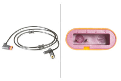 Sensore, velocità ruota HELLA 6PU 010 039-731