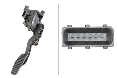 Sensore, posizione pedale HELLA 6PV 010 946-071