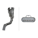 Sensore, posizione pedale HELLA 6PV 010 946-151