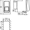 Interruttore HELLA 6RH 007 832-411