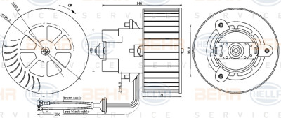 Ventilatore abitacolo