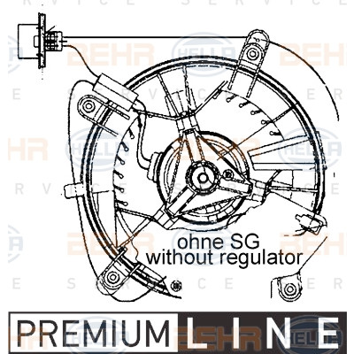 Ventilatore abitacolo