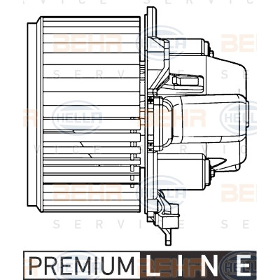 Ventilatore abitacolo