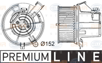 Ventilatore abitacolo