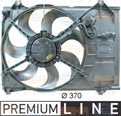 Ventola, Raffreddamento motore