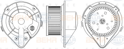 Ventilatore abitacolo