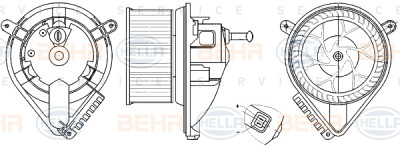 Ventilatore abitacolo